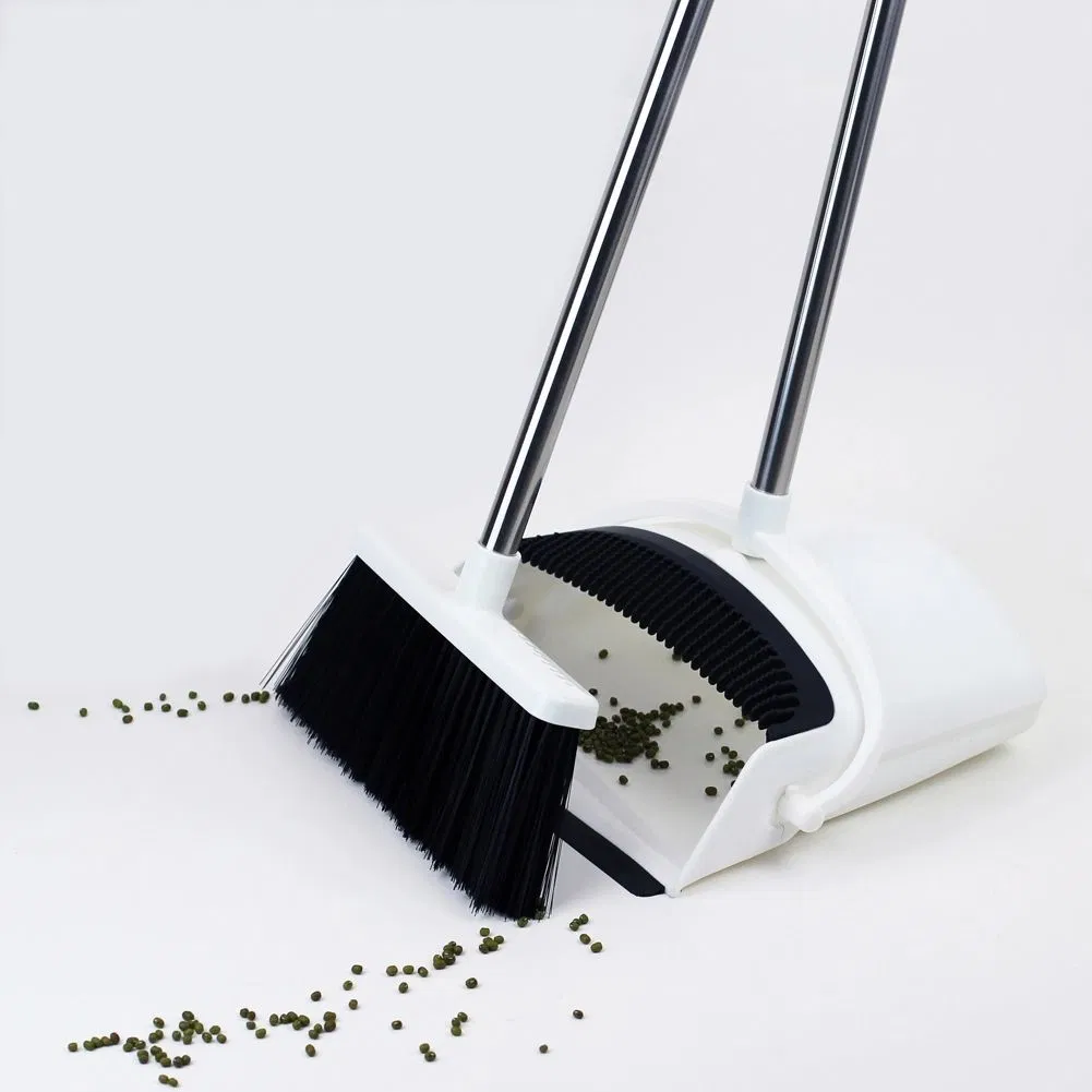 Ergonomic Upright Stand-up Broom Brush for Effortless Cleaning