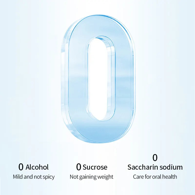 SJ Private Label Natural Mouthwash Teeth Whitening Mouth Wash Oral Rinse Organic Custom Mouthwash Teethcare Products