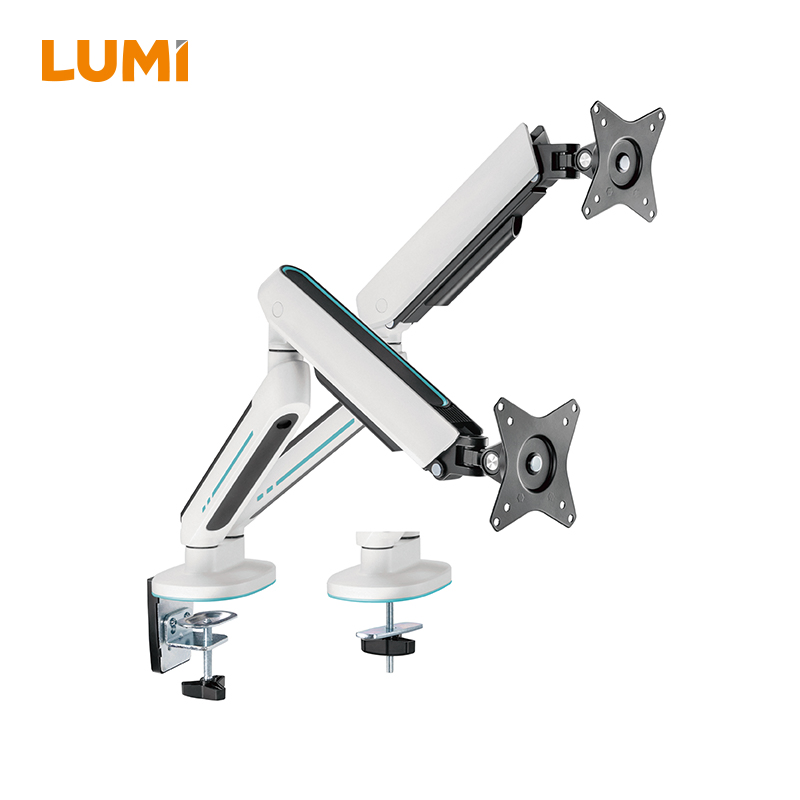 Алюминиевый кронштейн для двух мониторов