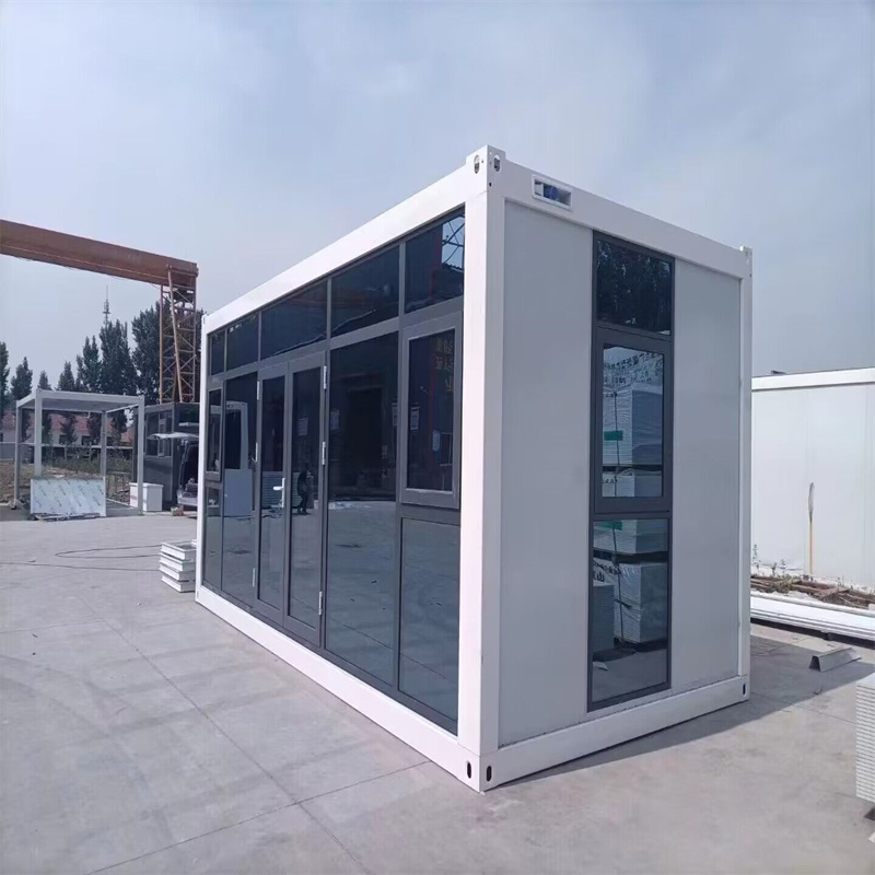 20FT Steel Frame Building Modular Office Foldable Wooden Prefabricated Container Home