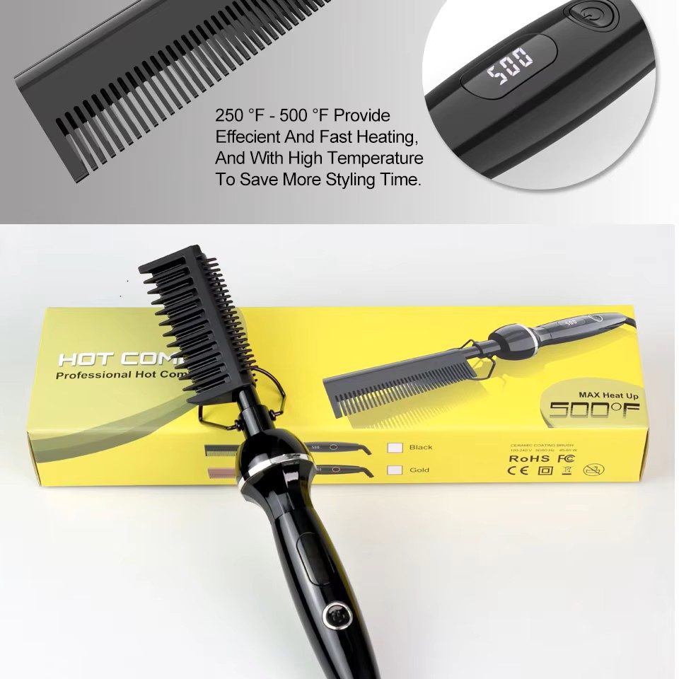 Multi-Functional Hair Straightener 2 in 1 Curling Iron
