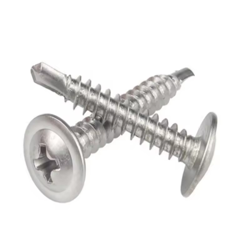 St4.2 Wafer Head Self Drilling Screw Ss410 Self Drilling Screws for Metal