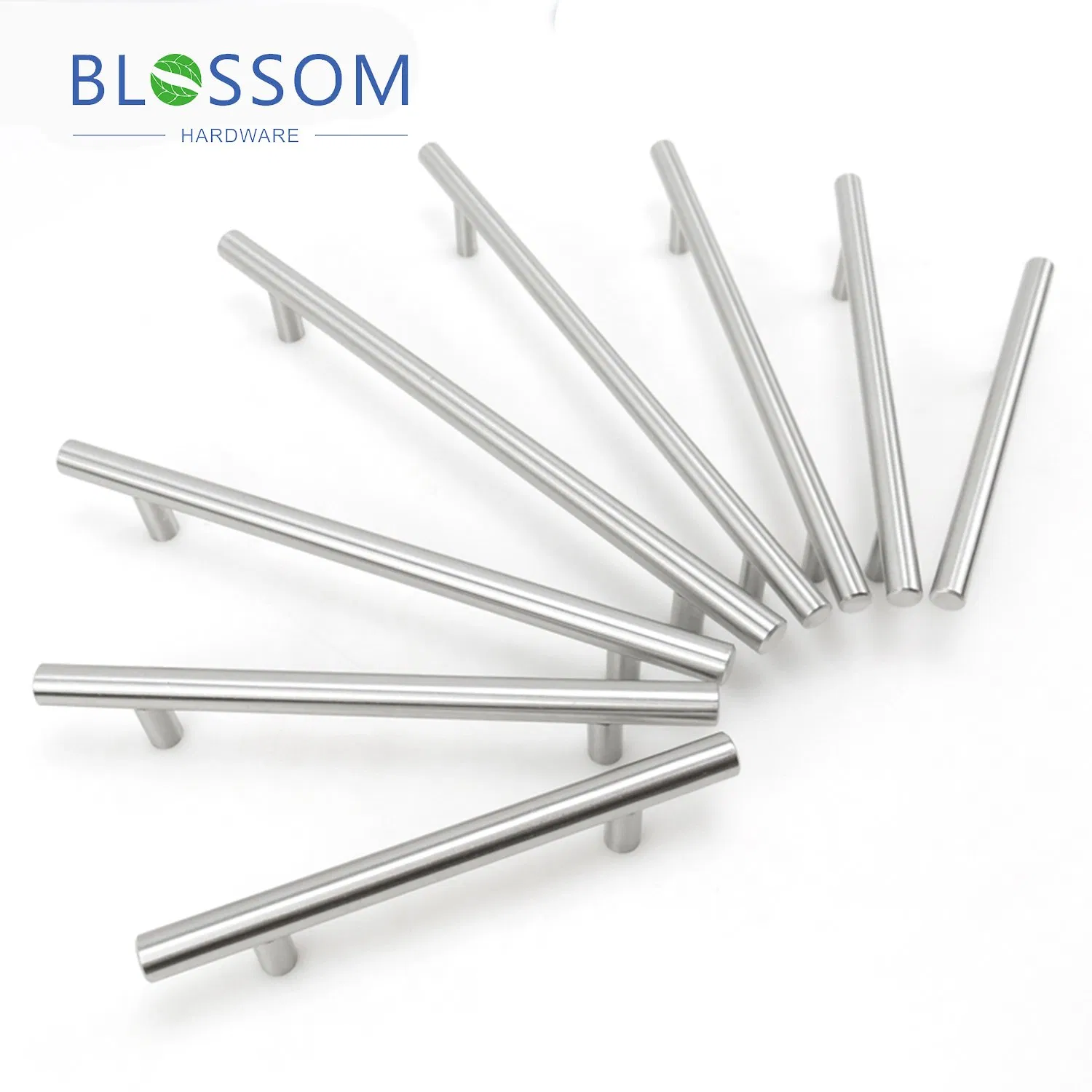 Pull Drawer Kitchen Cabinet Knobs Door Stainless Steel Handle