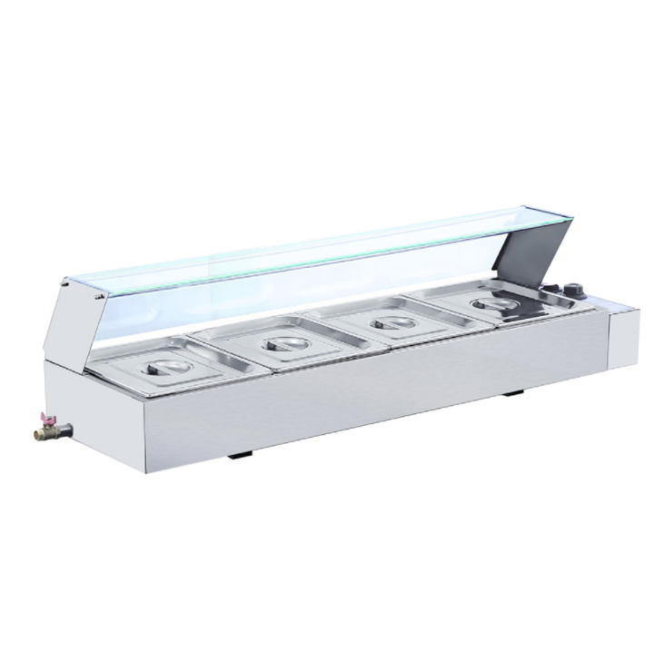 User-Friendly Commercial Food Warmer Countertop Electric Soup Bain Marie