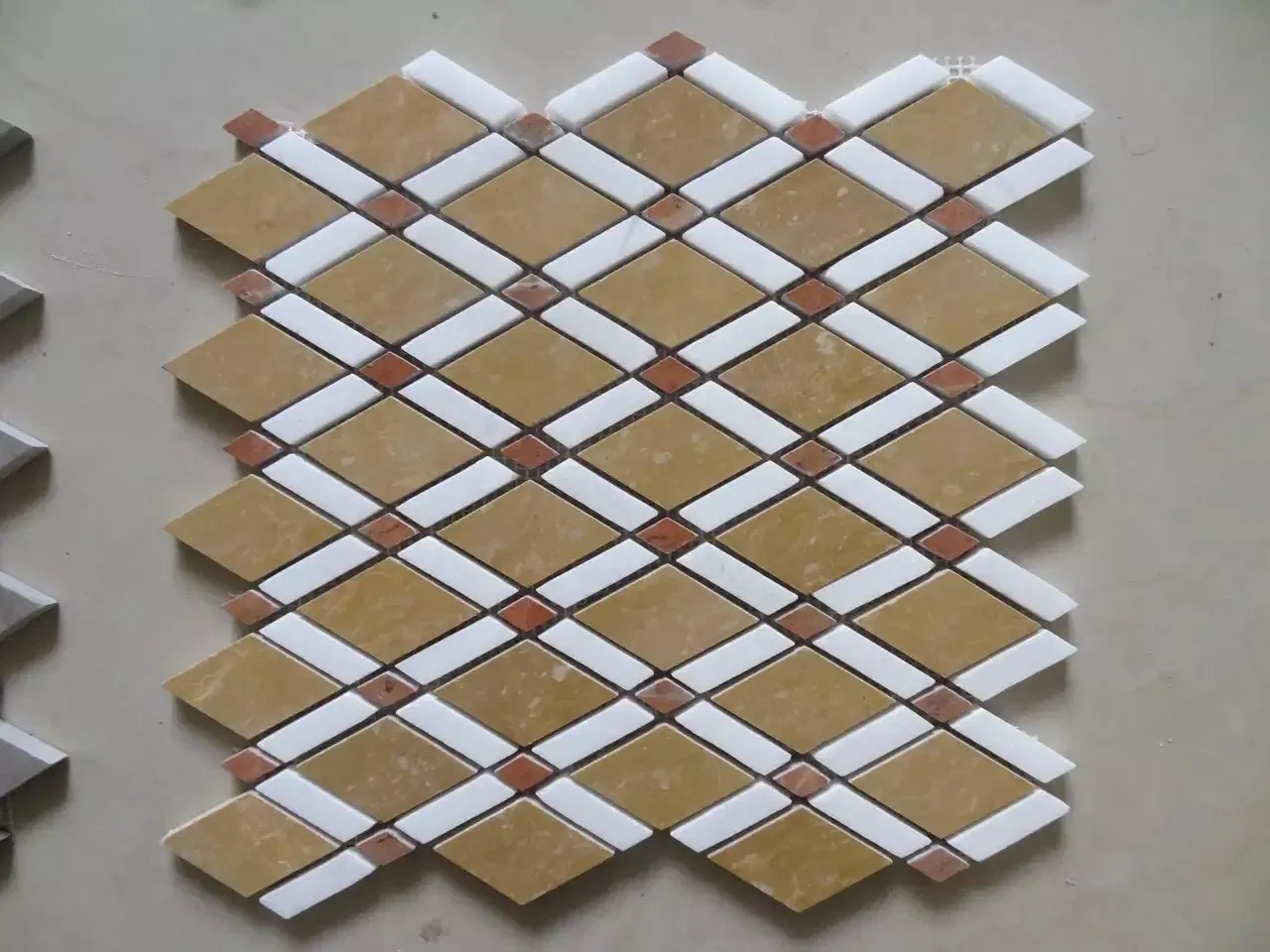Colorful Marble Mixed Mosaic / High Quality Wall & Floor Mosaic Tiles