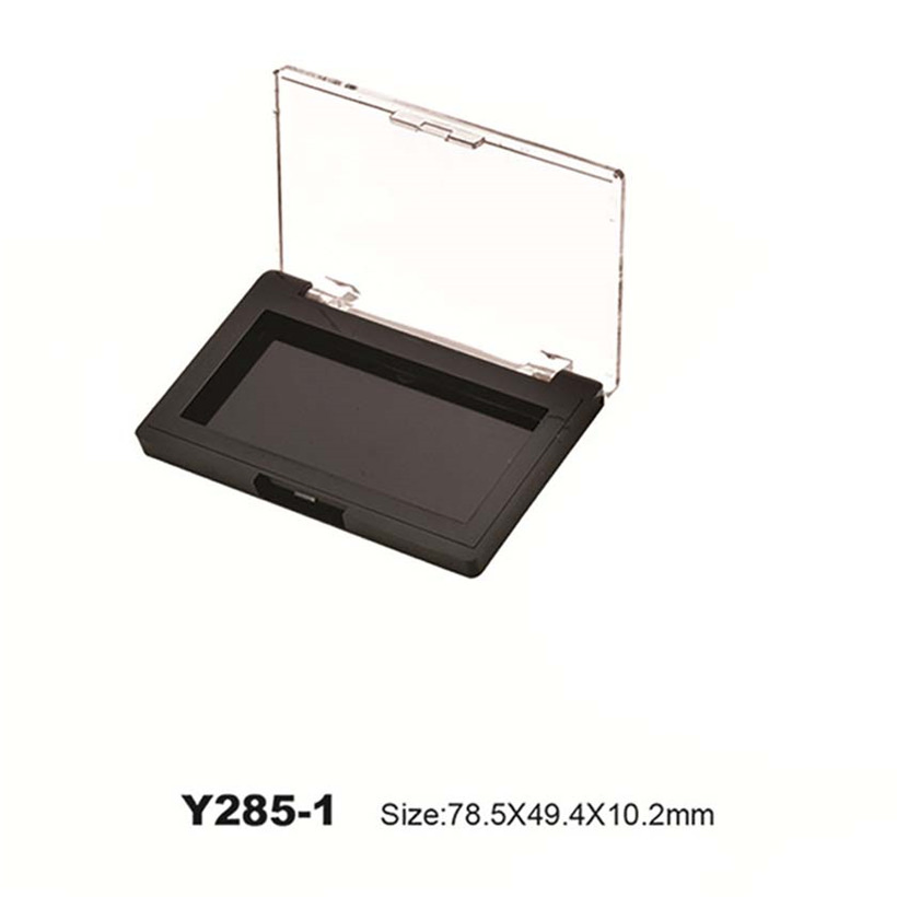 Plastic Eyeshadow Palette Eyelash Case Compact Box Cosmetic Packaging Y285-1
