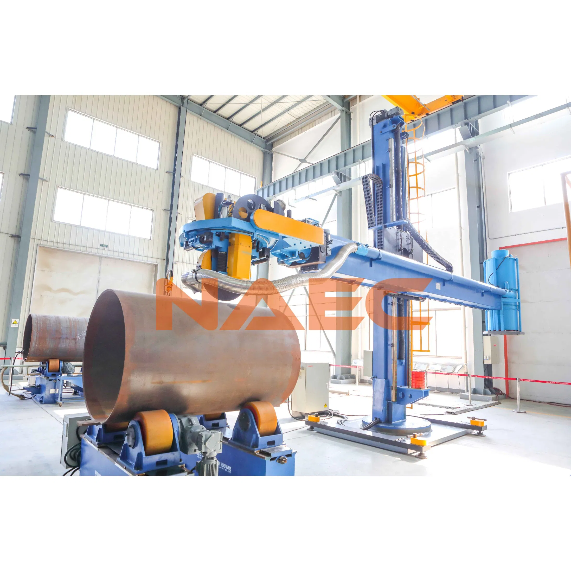 High Efficient Solution for Pipe Pressure Vessel Fitting-up and Welding