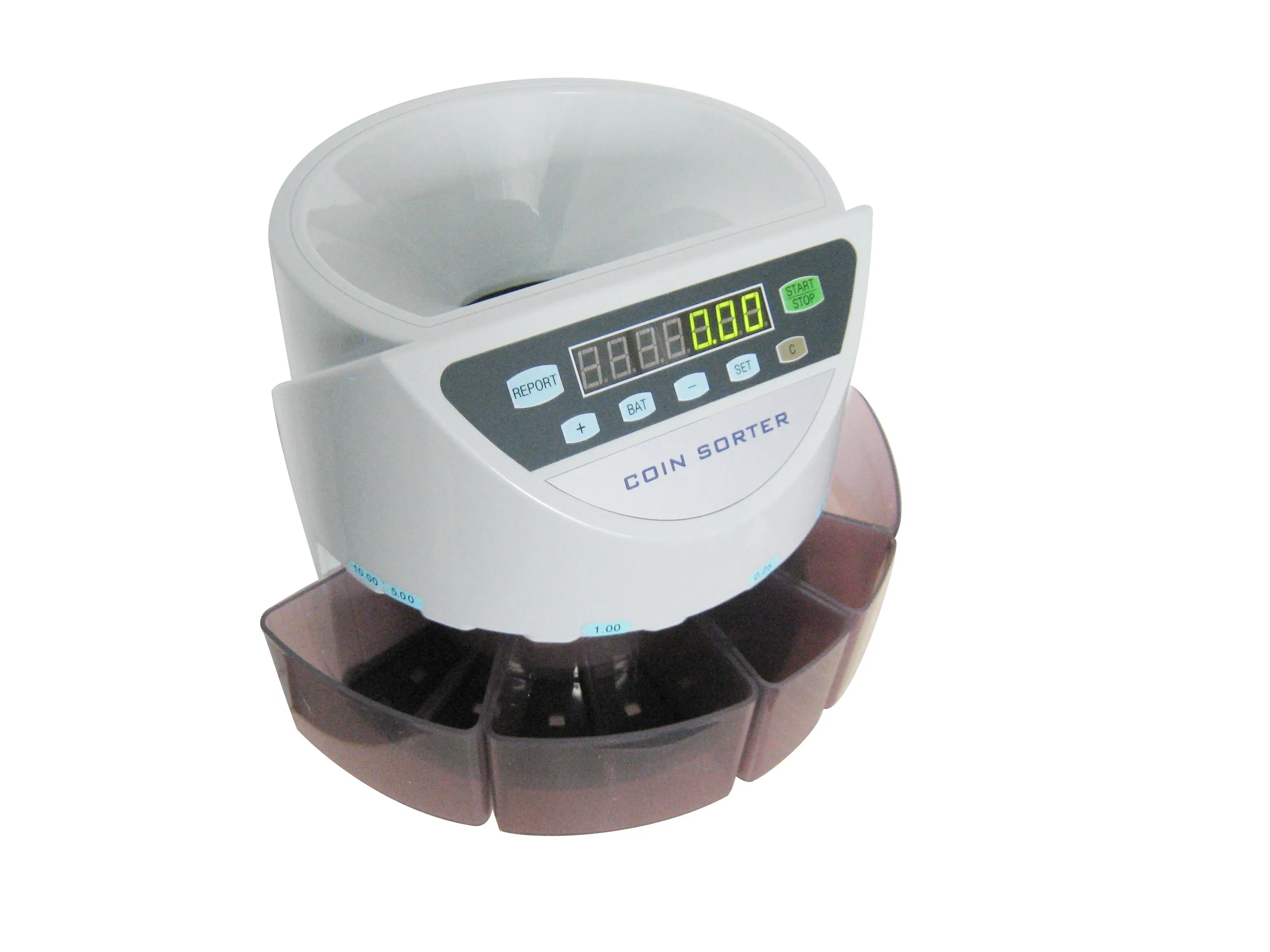 Bank Electronic Euro Coin Counter Coin Sorter