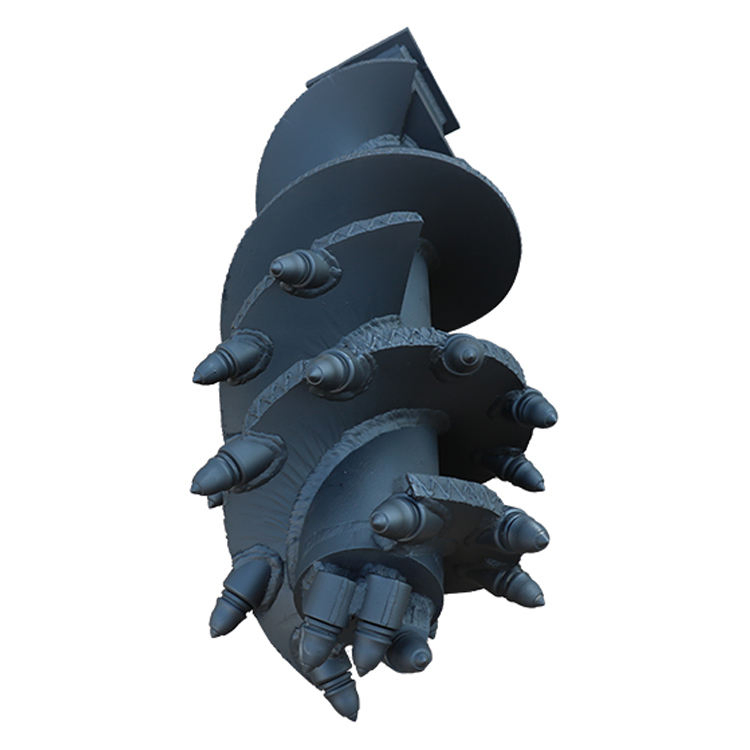 Conical Rock Auger Rotary Drilling Rig Accessory Construction Machinery Parts for Piling Foundation