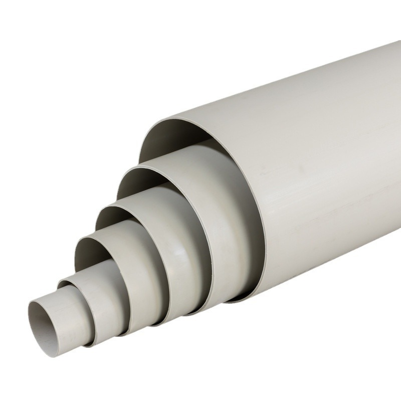 Thickened Pressure - Resistant PVC Tube Ideal for Building Construction Pipeline Systems