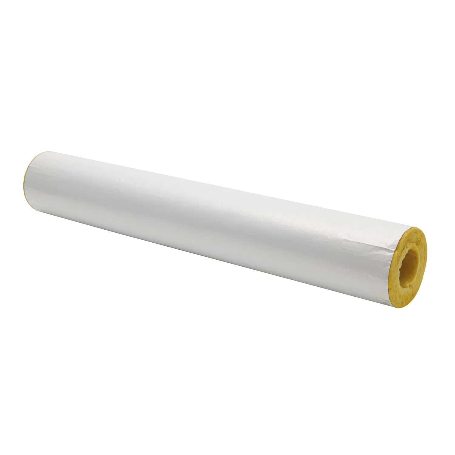 Fiberglass Thermal Insulation Steam Pipeline Insulation Glass Wool Pipe with Aluminum Foil