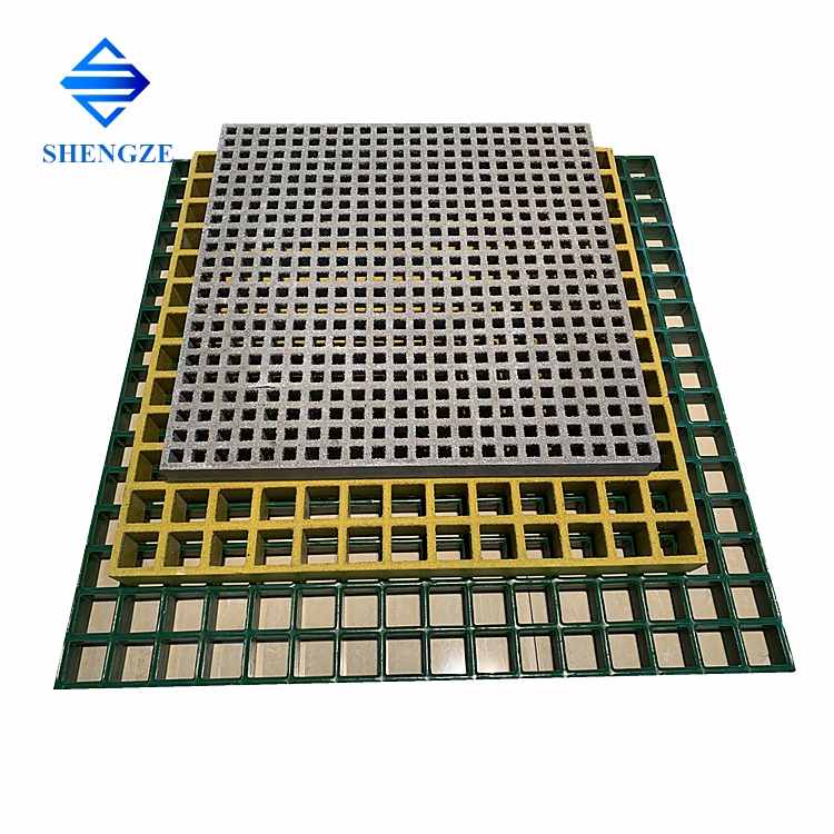 Fiberglass Floor Grill Heavy Duty GRP Molded 38*38 Grate Car Wash Grating