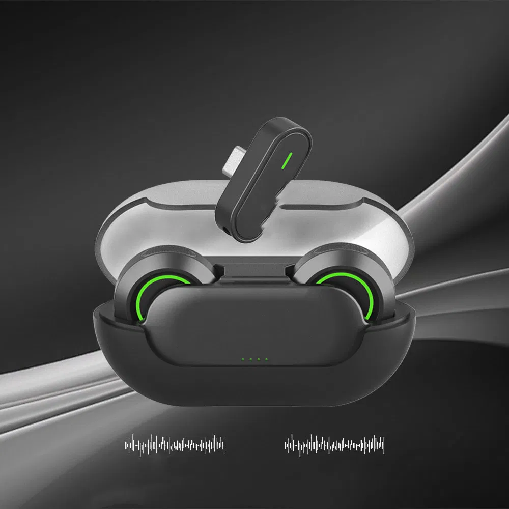 Беспроводной петличный микрофон с шумоподавлением