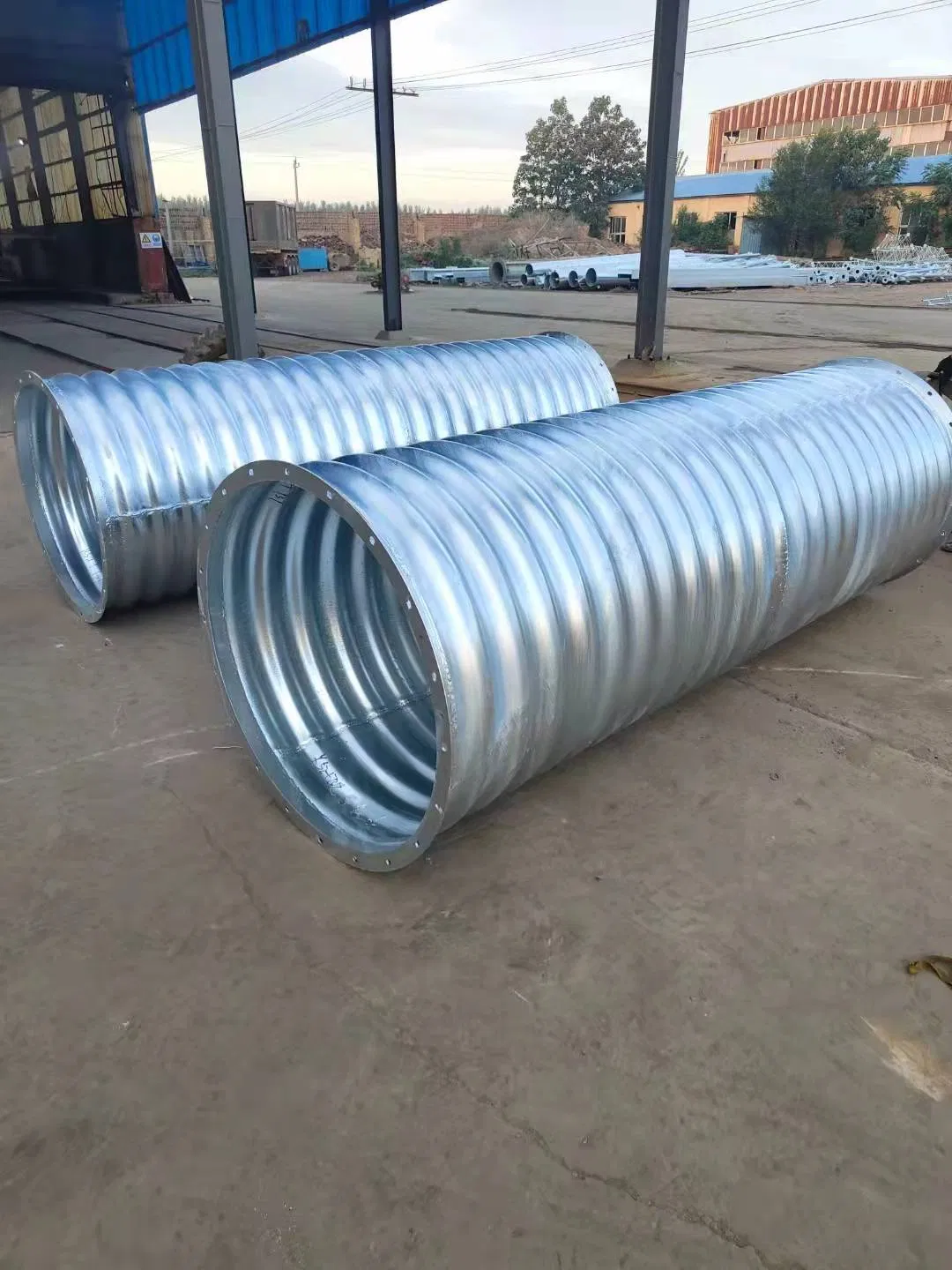 Building Material Galvanized Q235 Corrugated Pipes Tunnel Steel Culvert Pipe Manufacturer