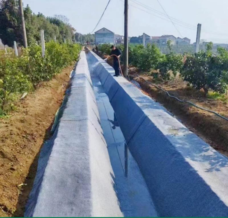 Cement Canvas Concrete Fabric High Concrete Blanket Fabrics to Prevent Slope Protection Pond Water Conservancy Flexible Concrete Rolls Bulks 6mm 10mm Thickness