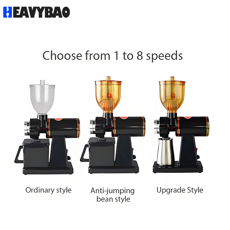 Heavybao CE RoHS Electric Automatic Machine Bean Mixer Coffee Grinder for Cafe