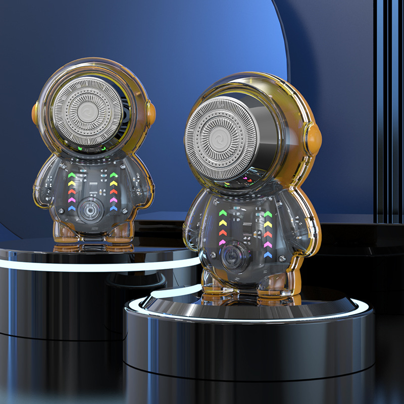 Zq001 Cross-Border New Astronaut Electric Shaver Mini Portable Rechargeable Sghaver