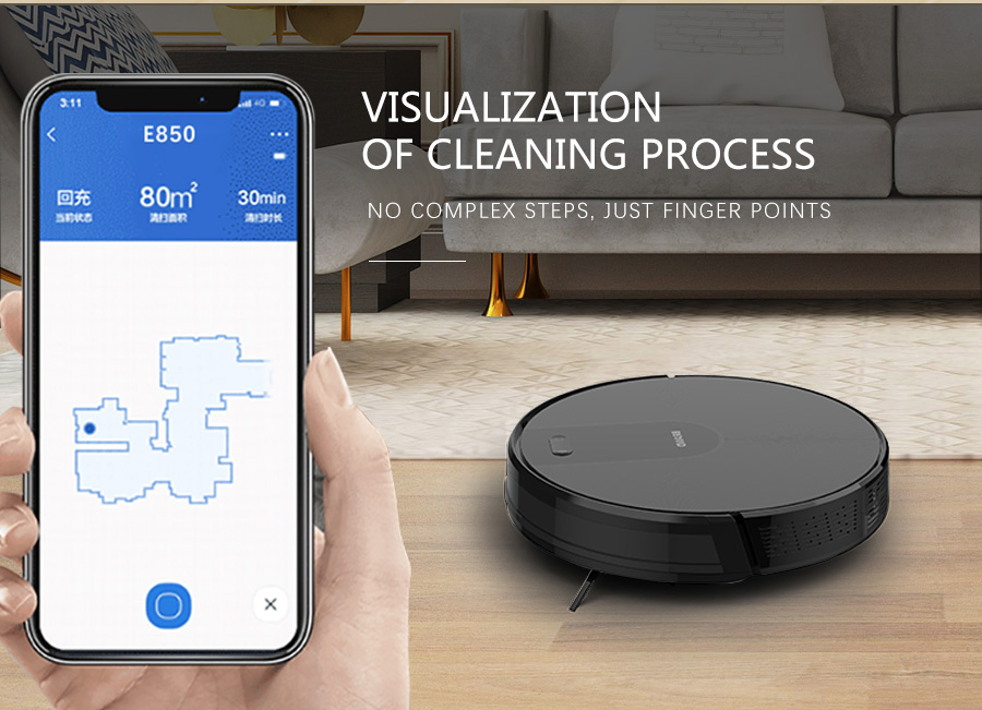 High-Quality Edge Cleaning Robot Wet and Dry Vacuum Cleaner Robot