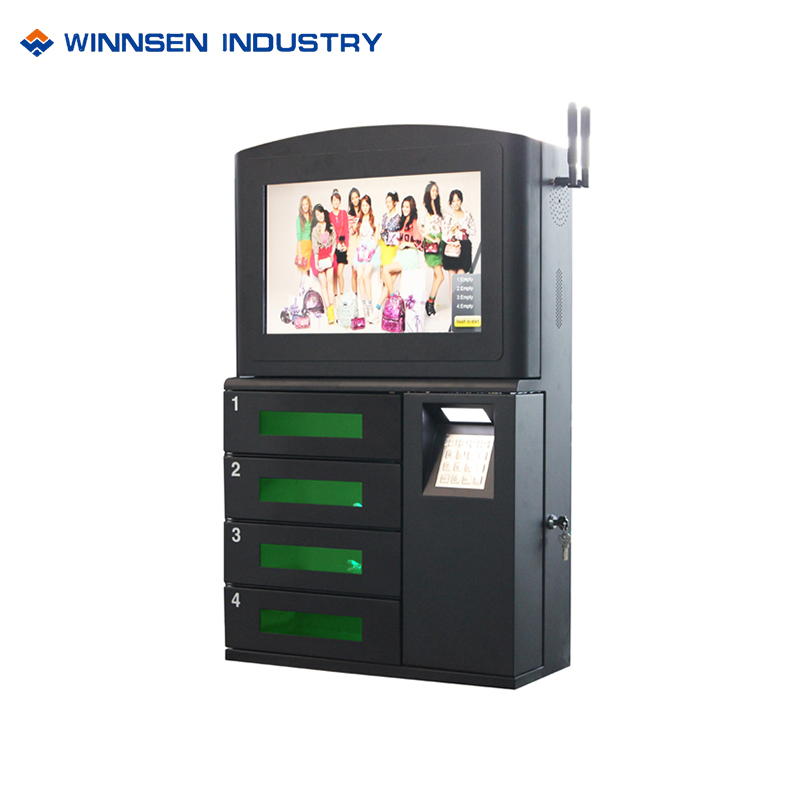 Зарядный шкаф для телефонов с сенсорным экраном и электронным замком