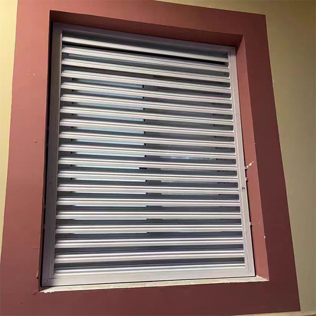 Fasec Aluminum Louver Blads Louvered Pergolas Shutter Window Blinds Metal Screen