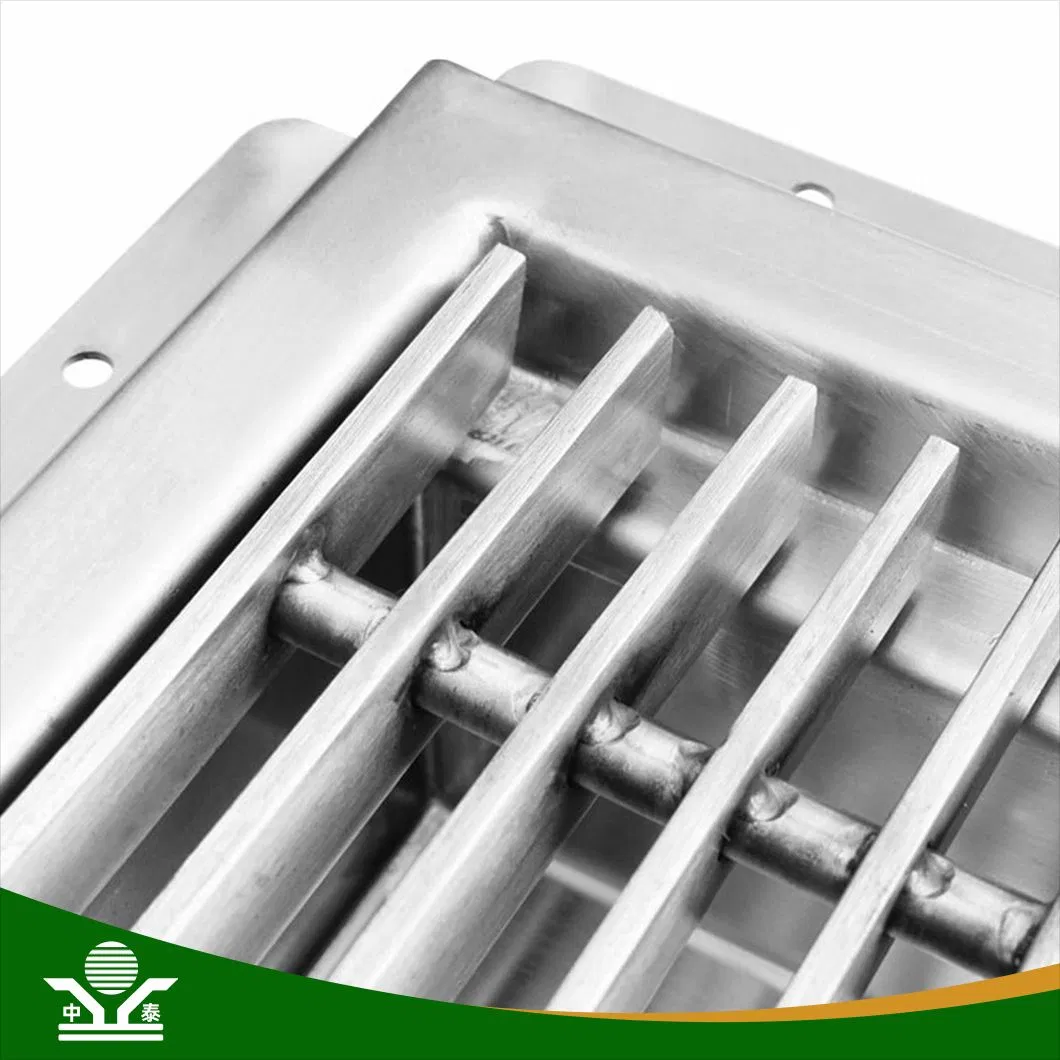 Galvanized Safe Grid Serrated Bar Steel Grating for Anti-Slip Places