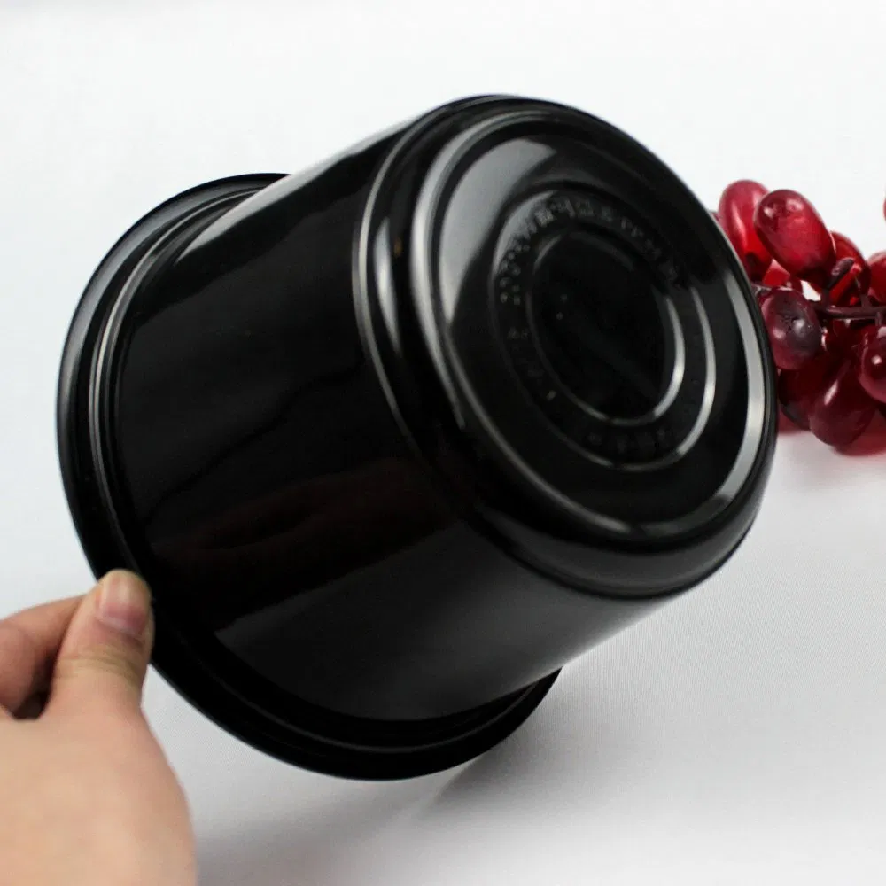 Disposable Plastic Tableware 148mm Diameter PP Plastic Bowl Black Custom Color for Takeaway