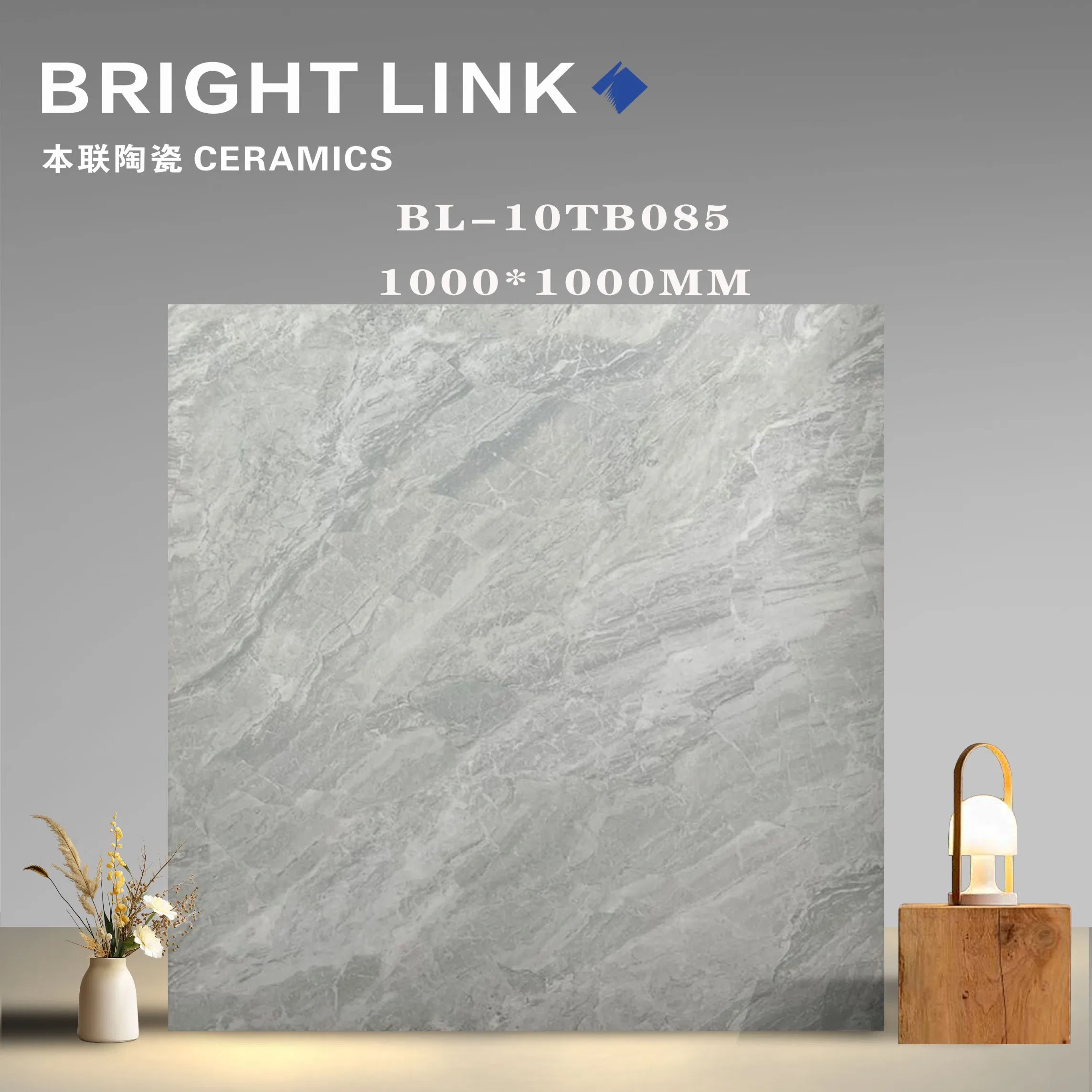 Deluxe Design 1000*1000mm Polish Glazed Porcelain Floor Tile