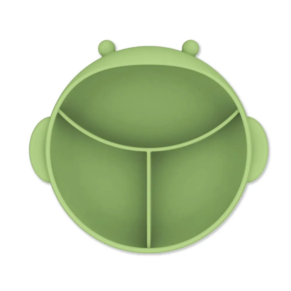 Suction Plates for Babies & Toddlers -Plates Stay Put with Suction Feature, Divided Design