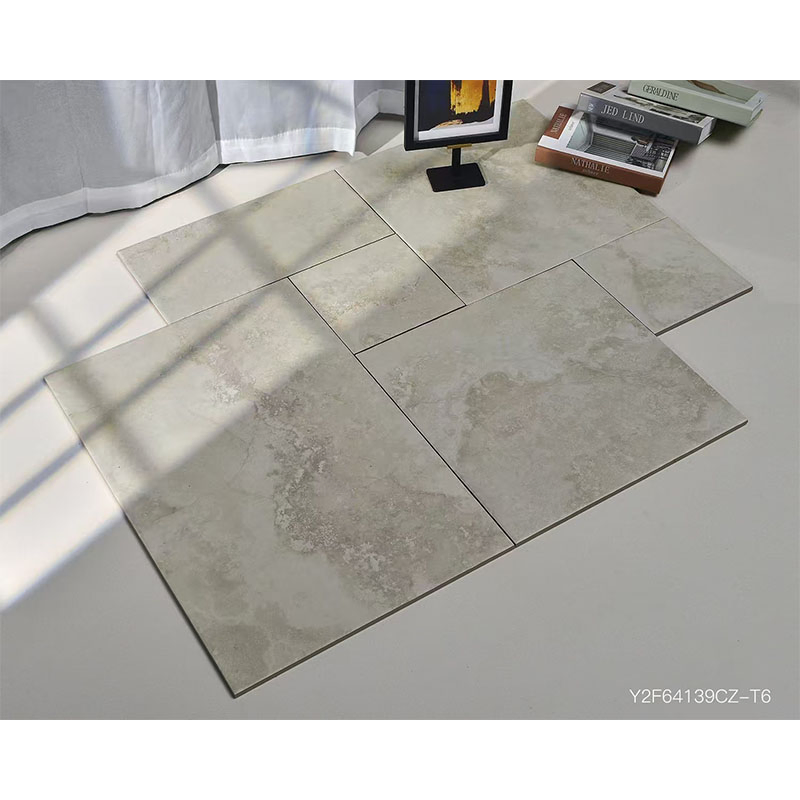 Mixed Matt Surface Rustic Porcelain Ceramic Flooring Background Exterior Wall Tile