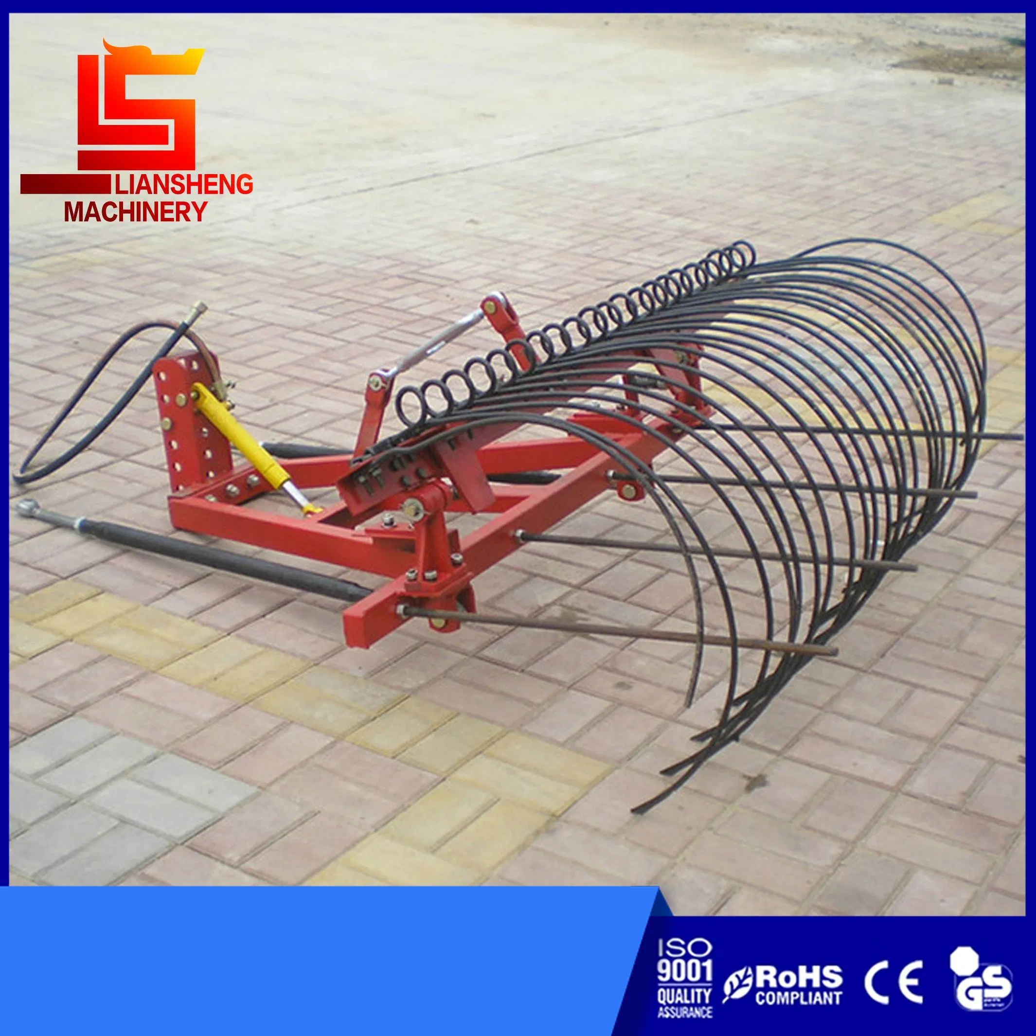 9gl Series of Hay Rake, Grass Collection, Sharp-Toothed Rake