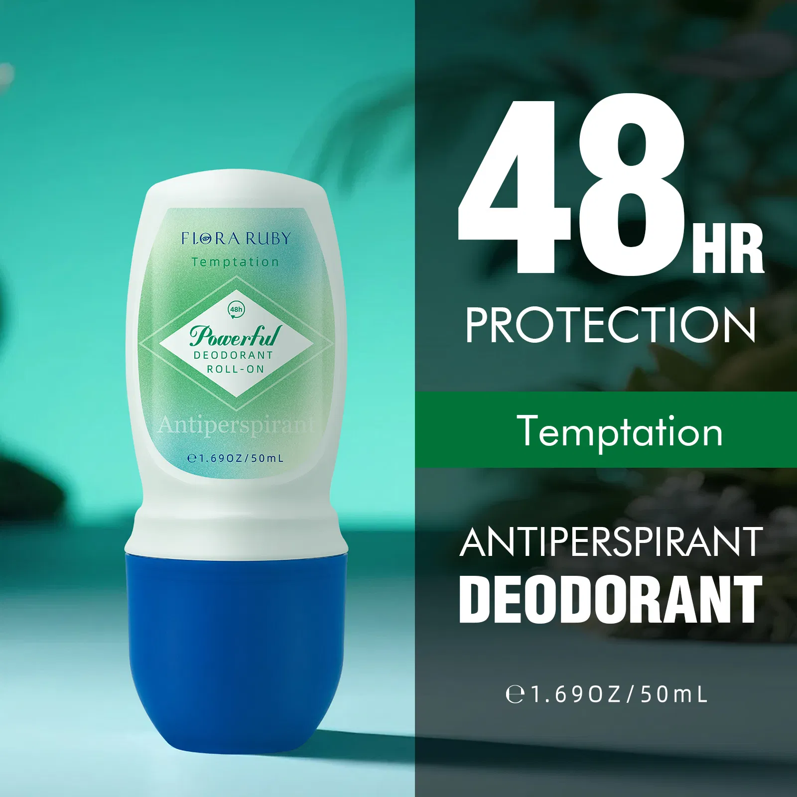 Organic Hypoallergenic Deodorant with Soothing Pearl Beads Formula