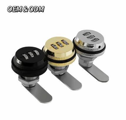 Zinc Alloy Dial Combination Lock Display Cabinet Drawer Mechanical Password Lock