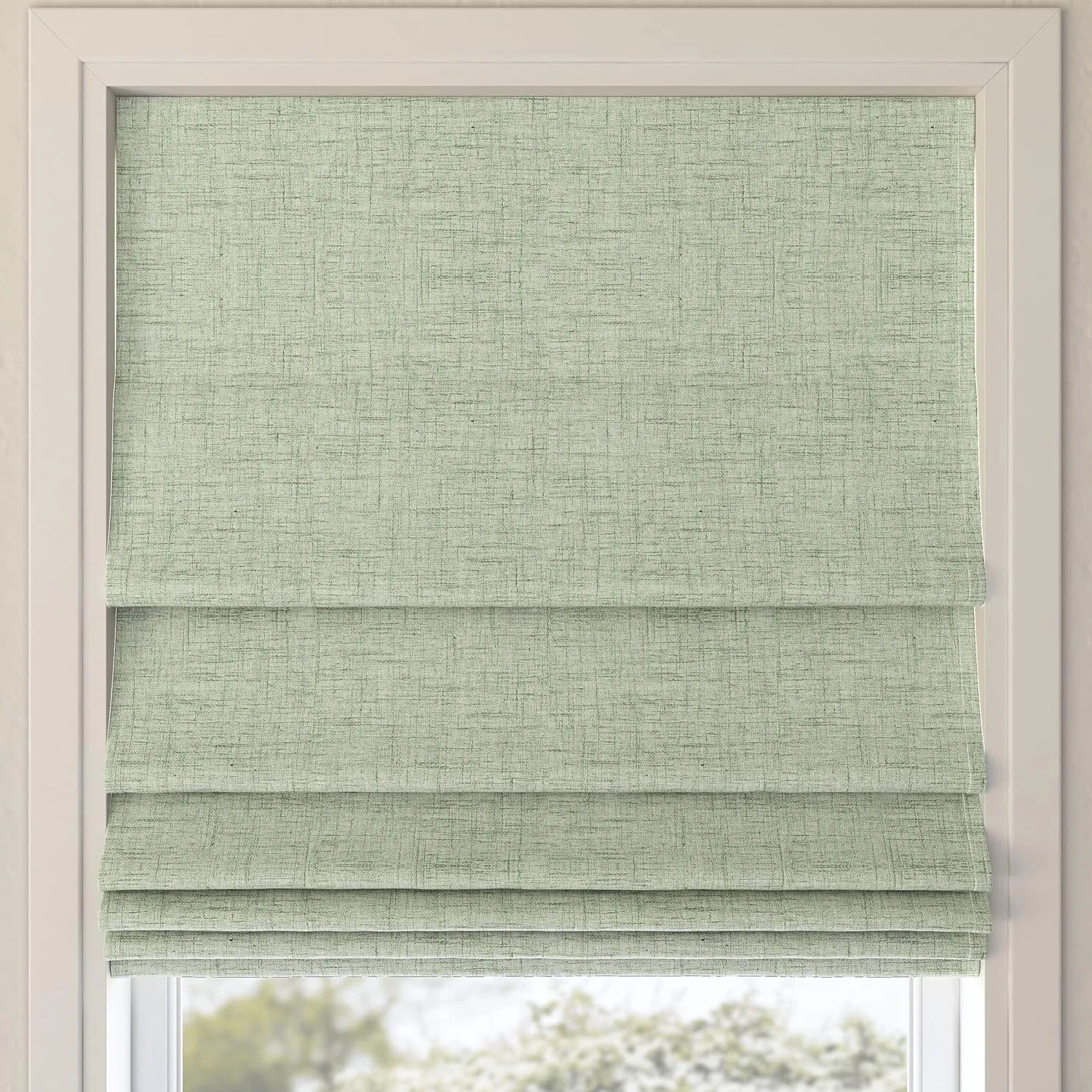 Motor Dry Contact Roman Shade Wireless Remote Motorized Roman Blind