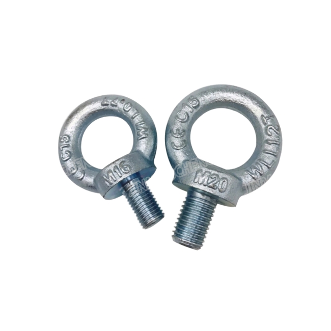 M4-M22 Stainless Steel DIN580 Anchors with Hole Bolt Collar Brass Eye Bolt Lifting Eye Coupling Nut and Expansion Hook Bolt