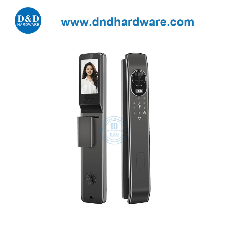 Smart Electric Lock Electronic Digital Facial Recognition Fingerprint Alarm Funcion Smart Doorlock