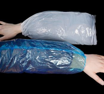 FDA Certification Disposable PE Sleeves Cover Waterproof Antifouling