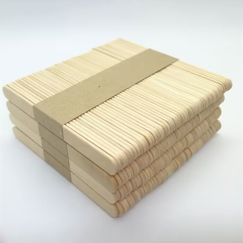 Ice Cream Wooden Stick White Birch Popsicle Machine Popsicle Stick Sale