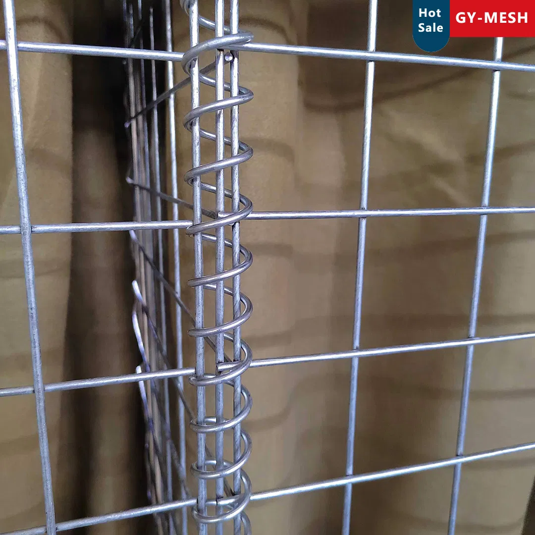Galvanized Wire Mesh Defensive Barrier/Welded Bastion/ Welded Defense Barrier/ Welded Barriersand Cage