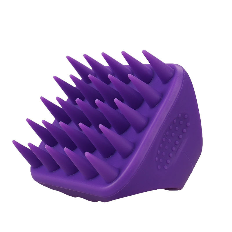 Scalp Massage Hair Brush Massage Dropshipping Natural Silicone Scalp Massage Hair Brush