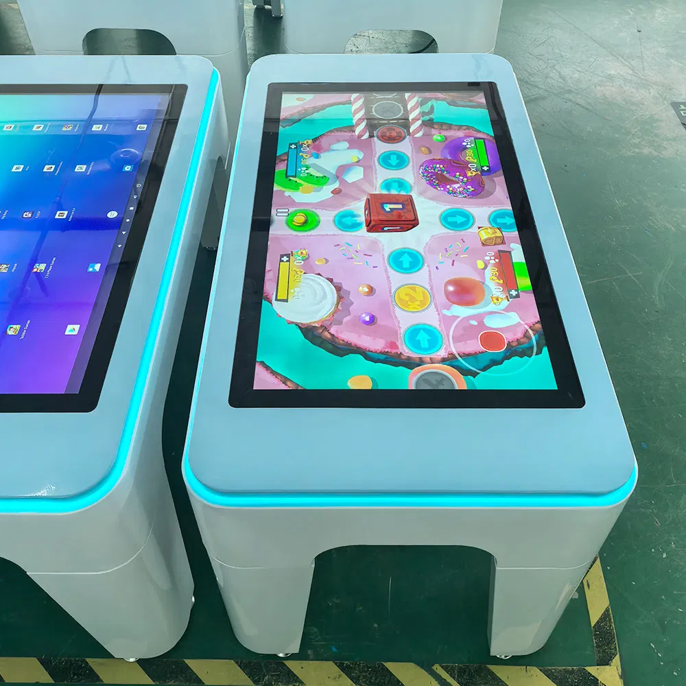 in Stock 32 Inch Kids Game Table with Touch Screen and Color Options