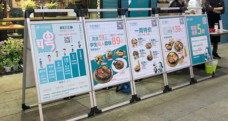 WholesalePoster Stand Holder Advertising Display Holder Notice Stand