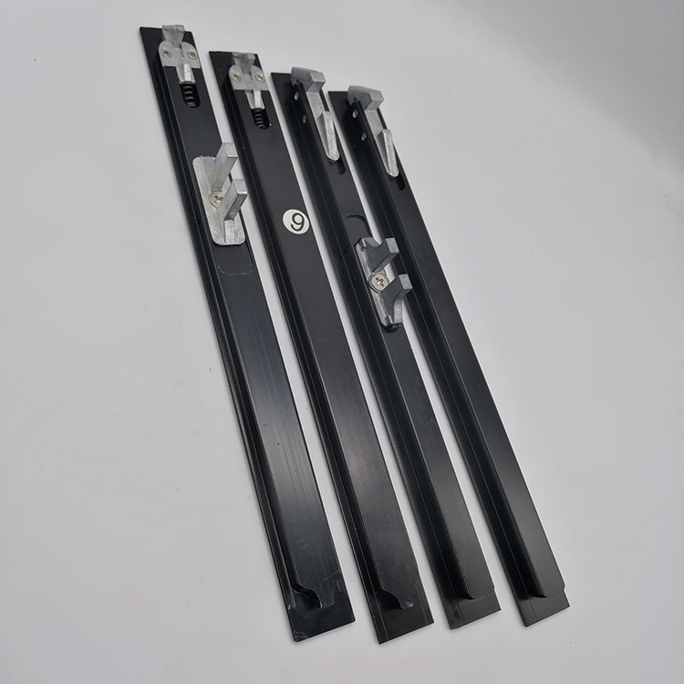 Window Concealed Handle with Lock for Screen Mesh Outward Opening Window
