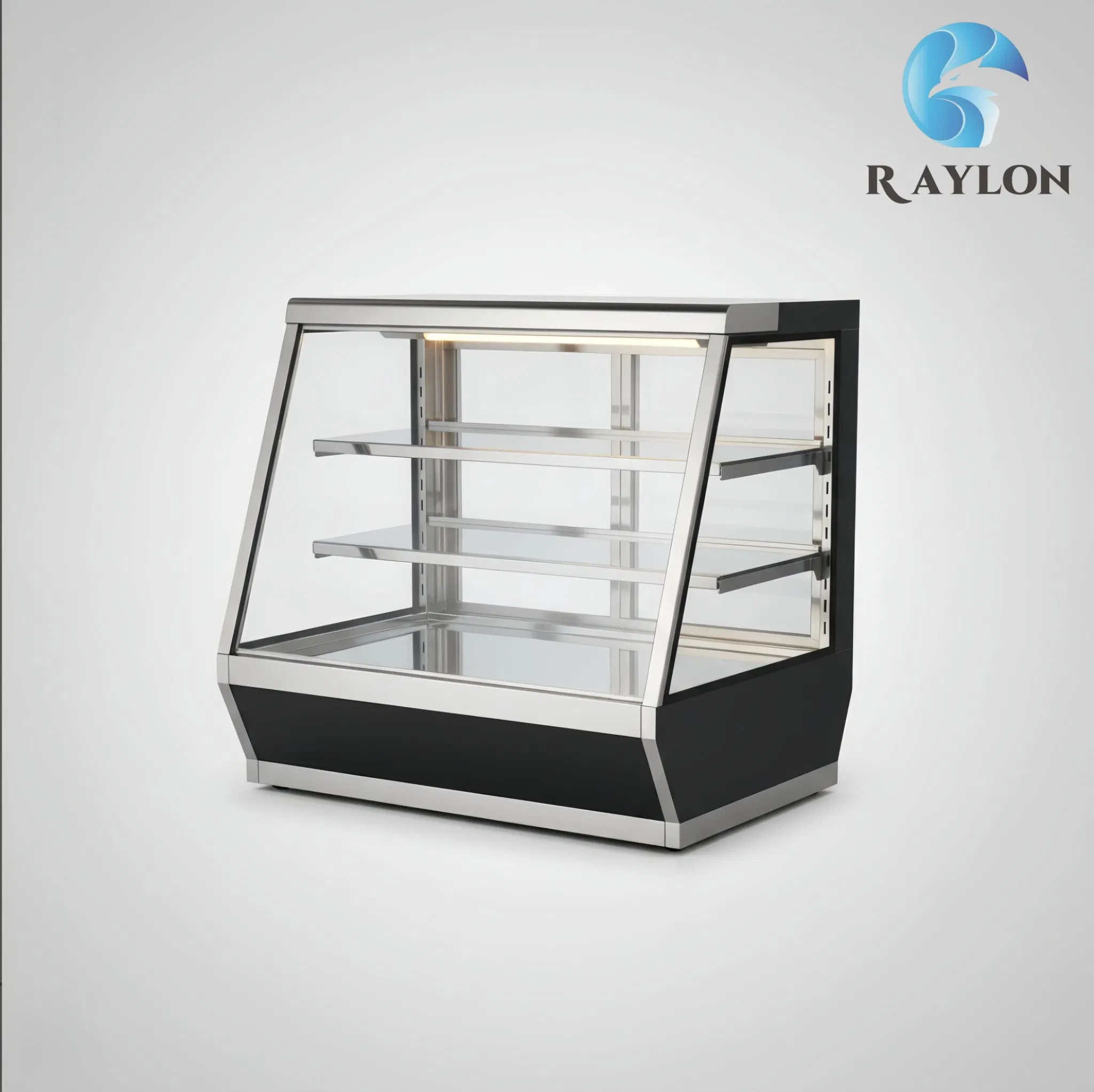 Stainless Steel Commercial Heated Display Cabinet for Food Court