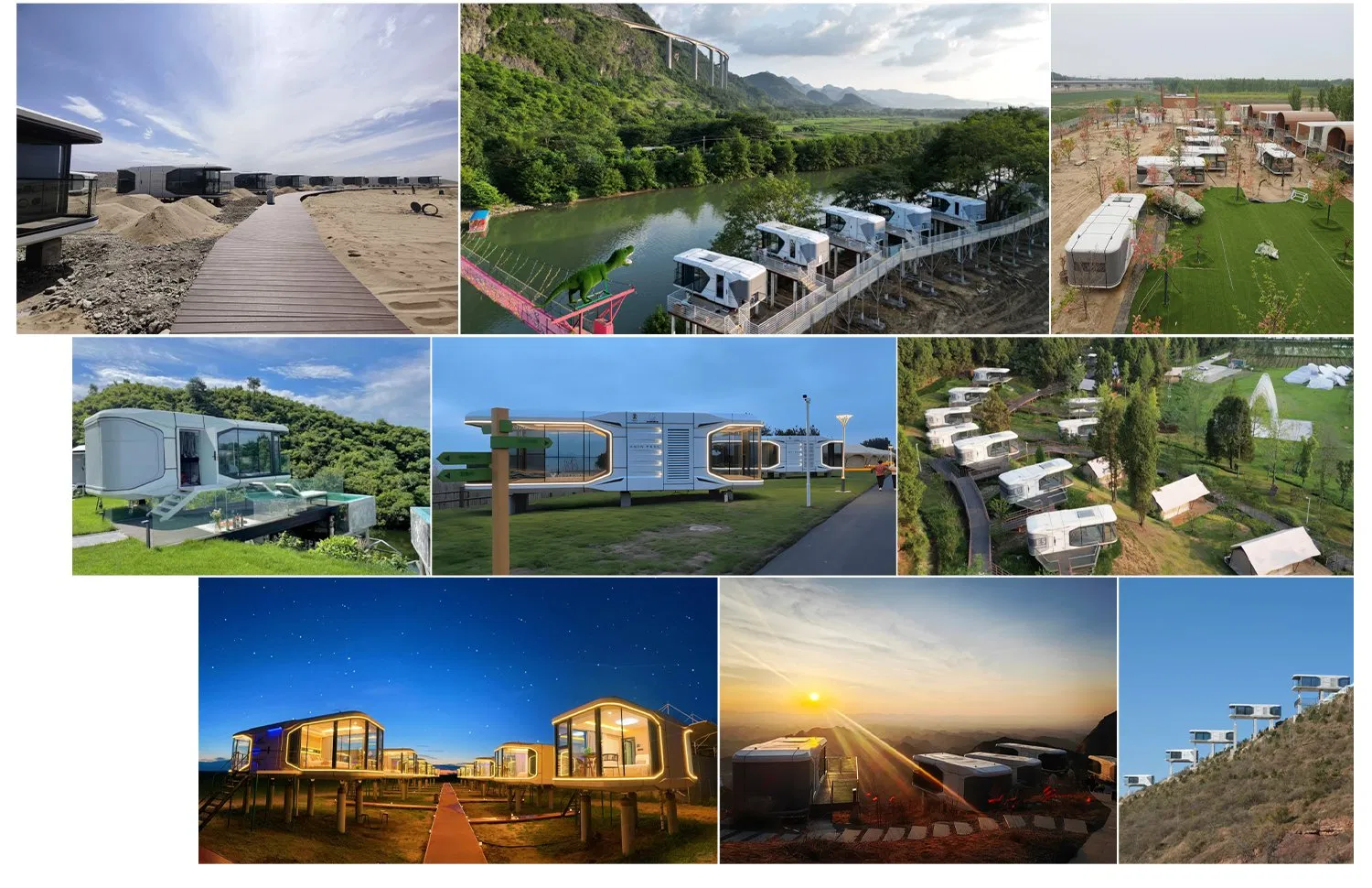 Prefab House Boat Luxury Floating Hotel Other/ Tiny Houses Modular Villa/ 2 Bedroom Prefab Homes Ready to Ship