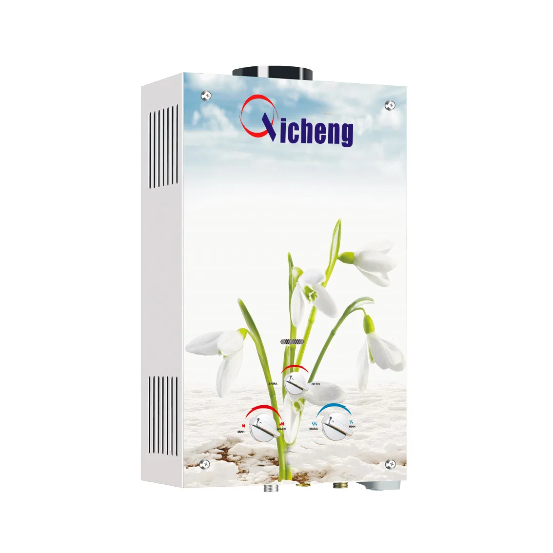 Chinese Home Appliance Fan Forced Constant Temperature Touch Screen Hot Selling Home Appliance LPG Natural Gas Water Heater Installed in Bathroom