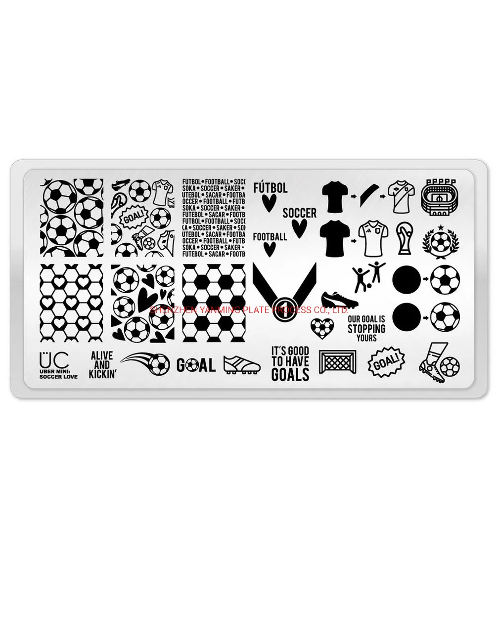 Fashion Personality DIY Customized Nail Art Tools Stamping Nail Plates