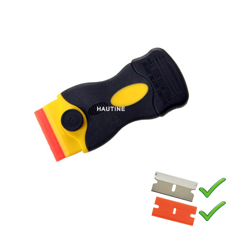 Hand Cleaning Scraper Plastic Razor Scraperwith Plastic Blades or Metal Blades
