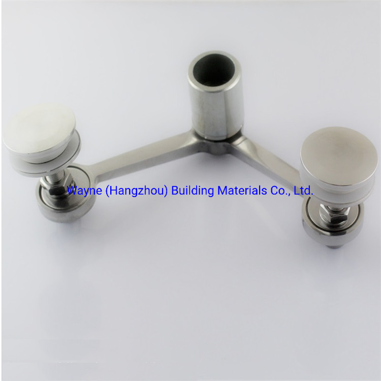 120mm Stainless Steel Glass Spider with 2 Arms 180° /Point-Fixed Curtain Wall Hardware with High Quality and Best Price