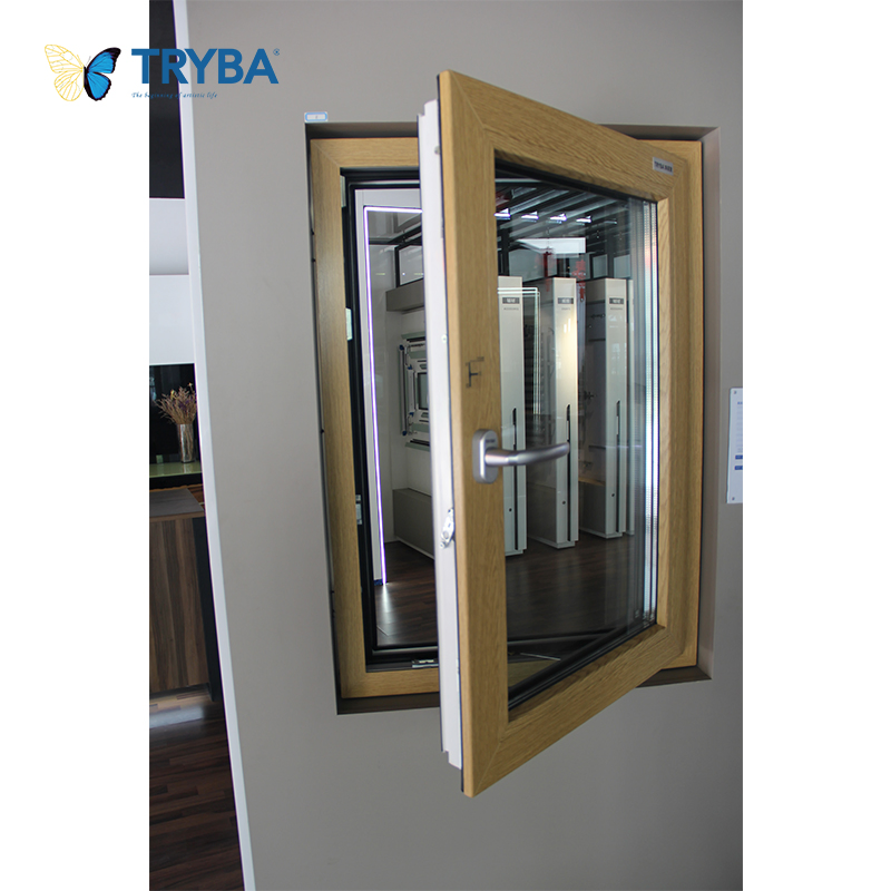 Veka UPVC Energy Efficiency Saving Triple Double Glazed Pane Tempered Low-E Glass Casement Tilt and Turn Windows for Passive House