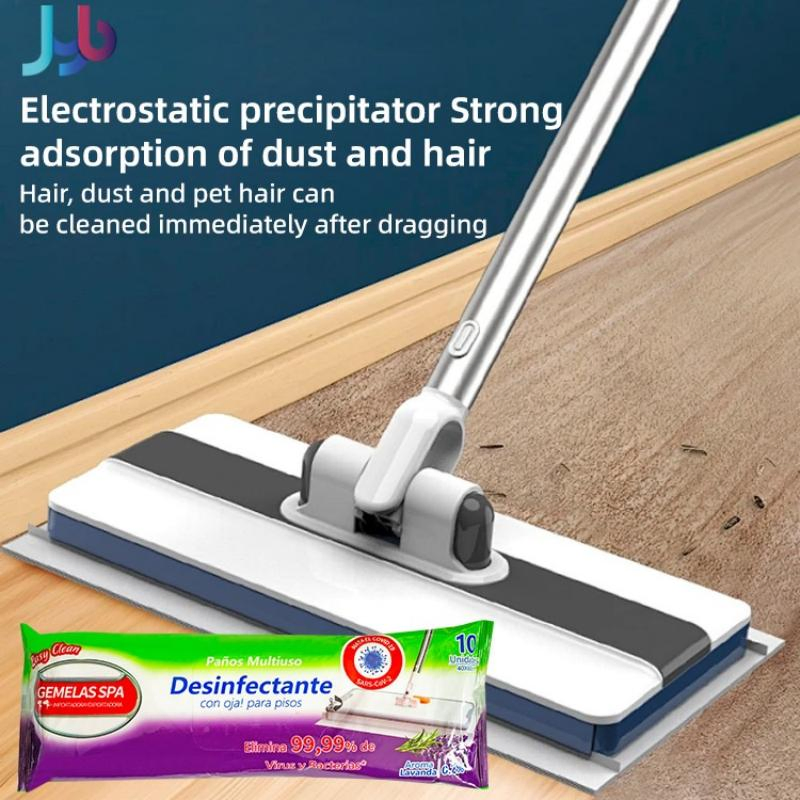 Floor Wet Wipes, Suitable for Both Dry and Wet Use, with Pearl Pattern for Deep Cleaning